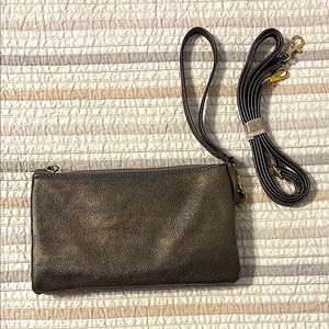 EUC! Silver Wristlet